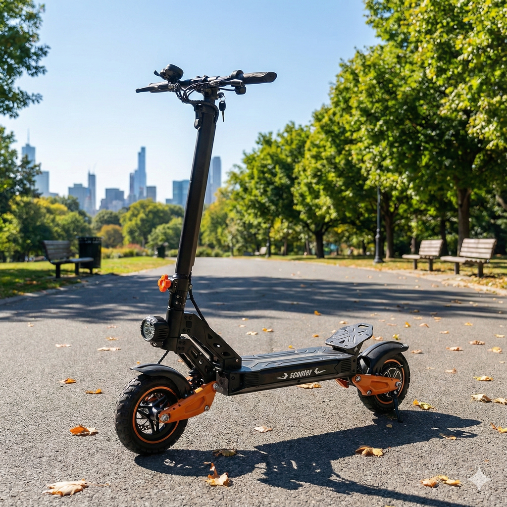 Warlord S5 Electric Scooter | 600W Motor | 48V 13Ah Battery | Dual Suspension