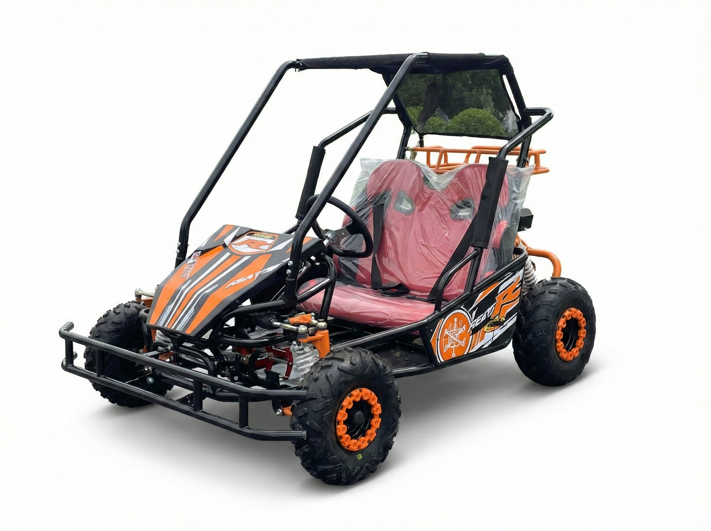Warlord 125-X2 2-Seater Go-Kart | 125cc w/ Reverse | Youth Off-Road Buggy