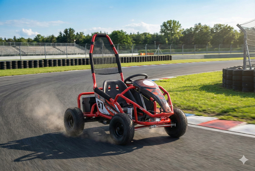 Warlord 125 GK Single-Seater Go-Kart | 125cc 4-Stroke with Reverse