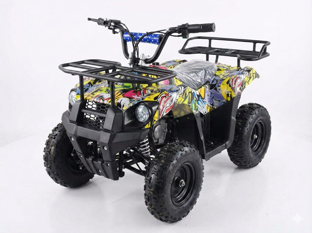 E-Mini 500 Electric Youth ATV | 36V 500W Motor | 6-Inch Tires & Disc Brakes