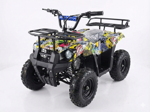 E-Mini 500 Electric Youth ATV | 36V 500W Motor | 6-Inch Tires & Disc Brakes