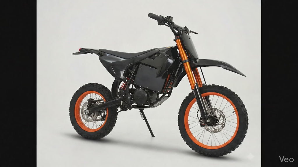 Warlord 60V Electric Dirt Bike | 14/12" Wheels | High-Torque Off-Road Moto