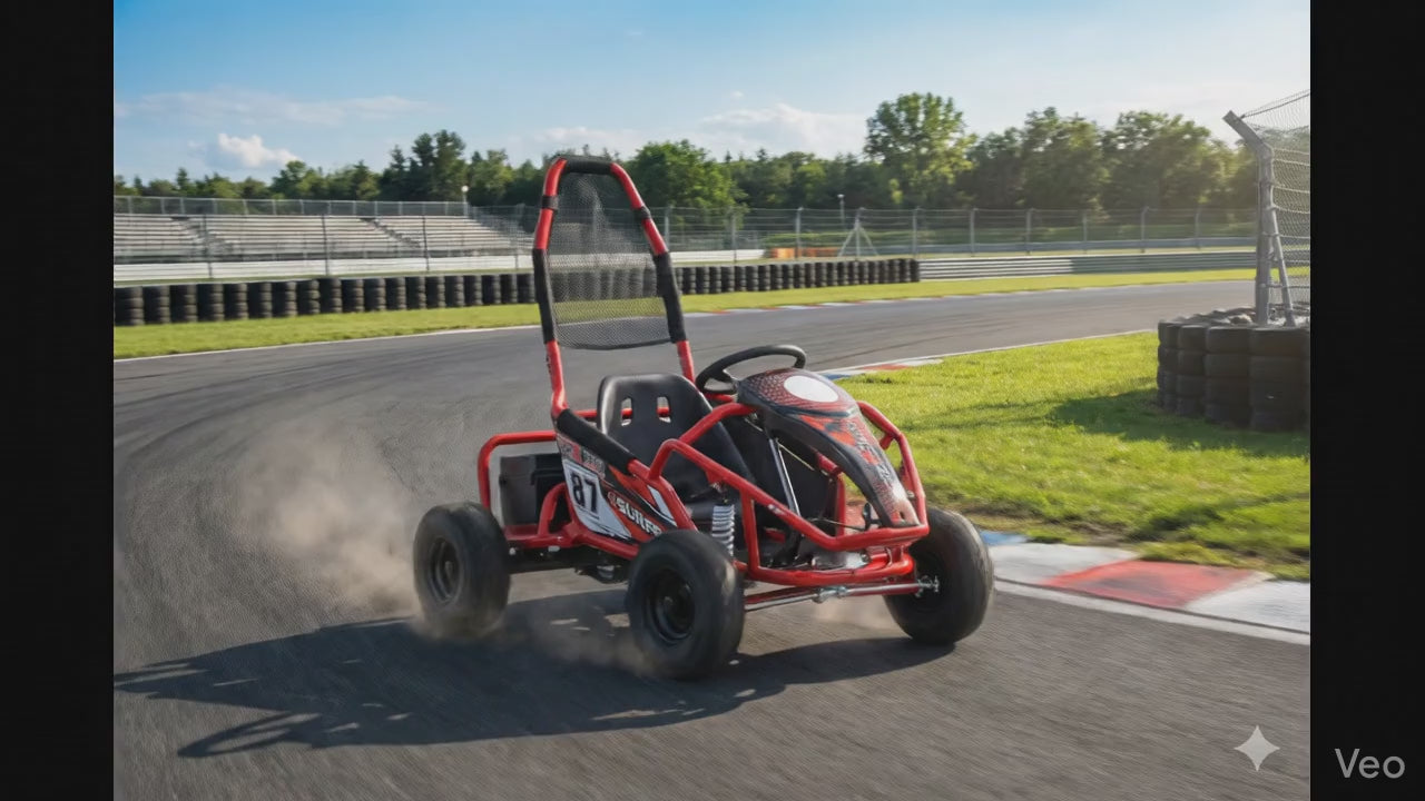 Warlord 125 GK Single-Seater Go-Kart | 125cc 4-Stroke with Reverse